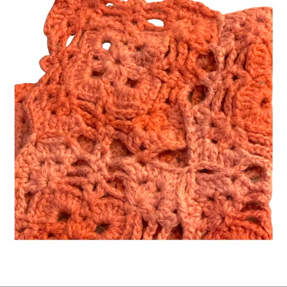 Handmade one of a kind knit Afghan duster - Picture 7 of 7